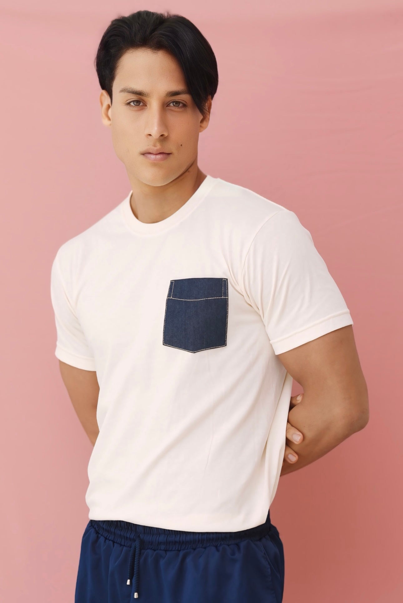 Men Denim T-shirt