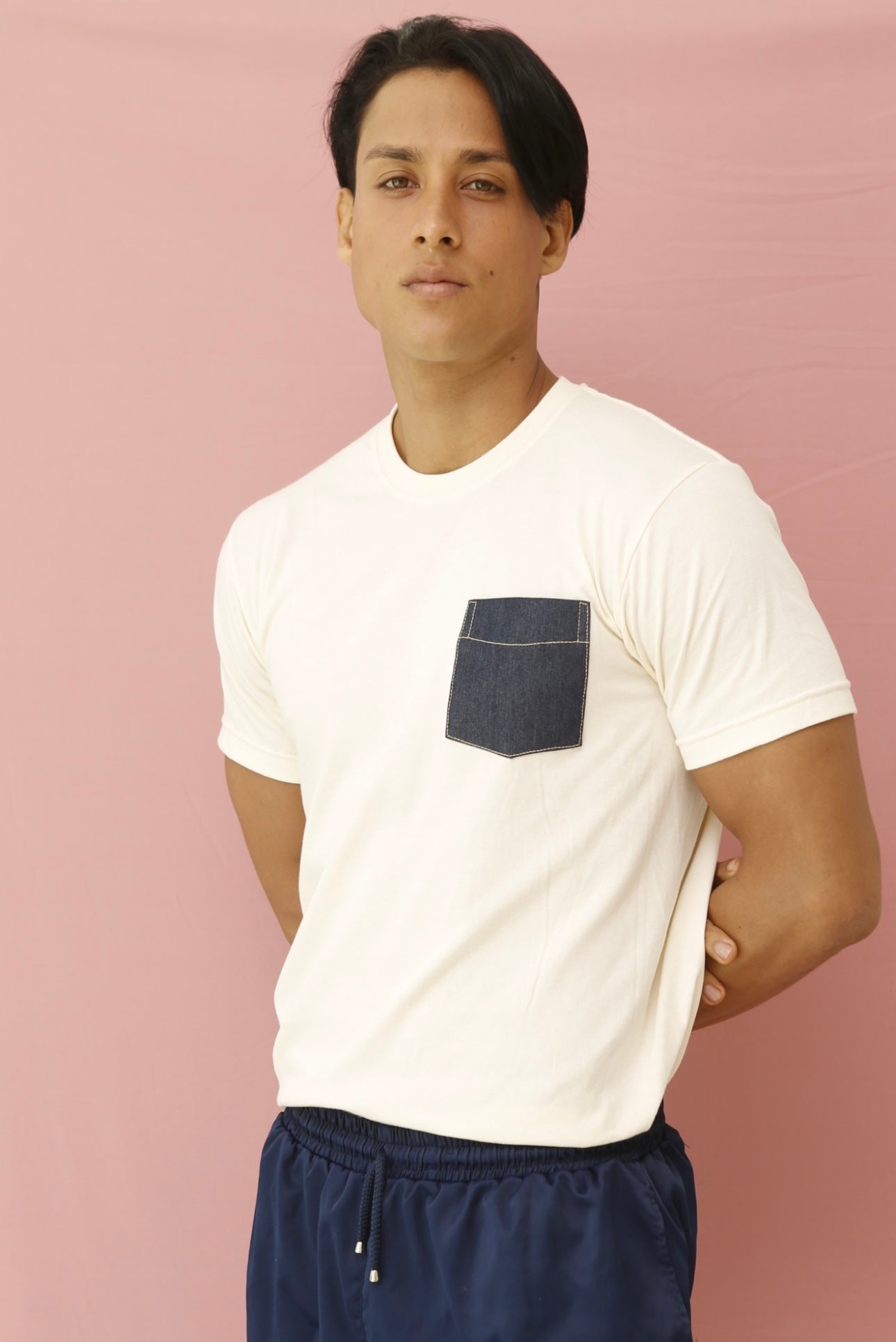 Men Denim T-shirt