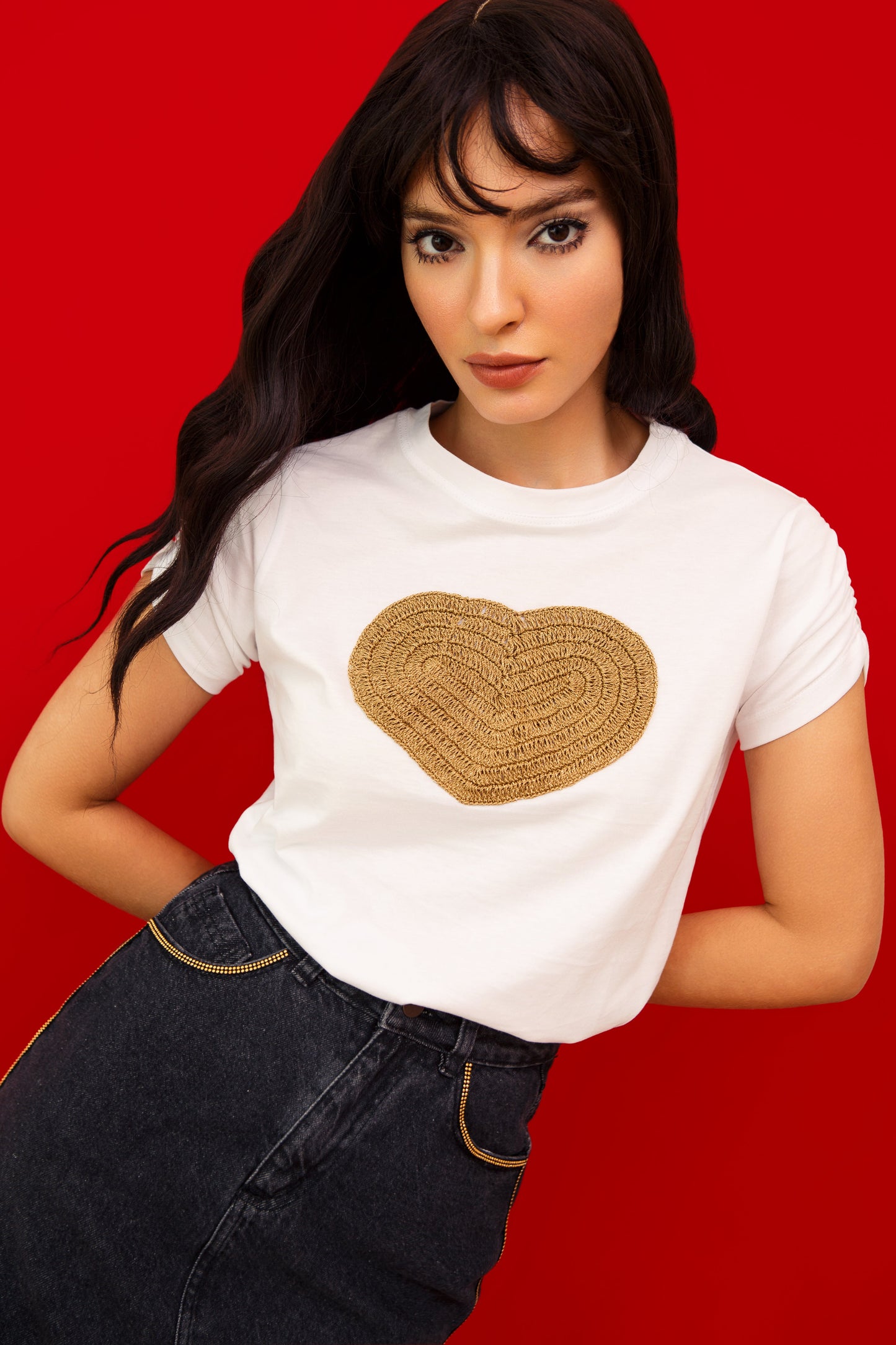 Gold Heart Lover T-shirt