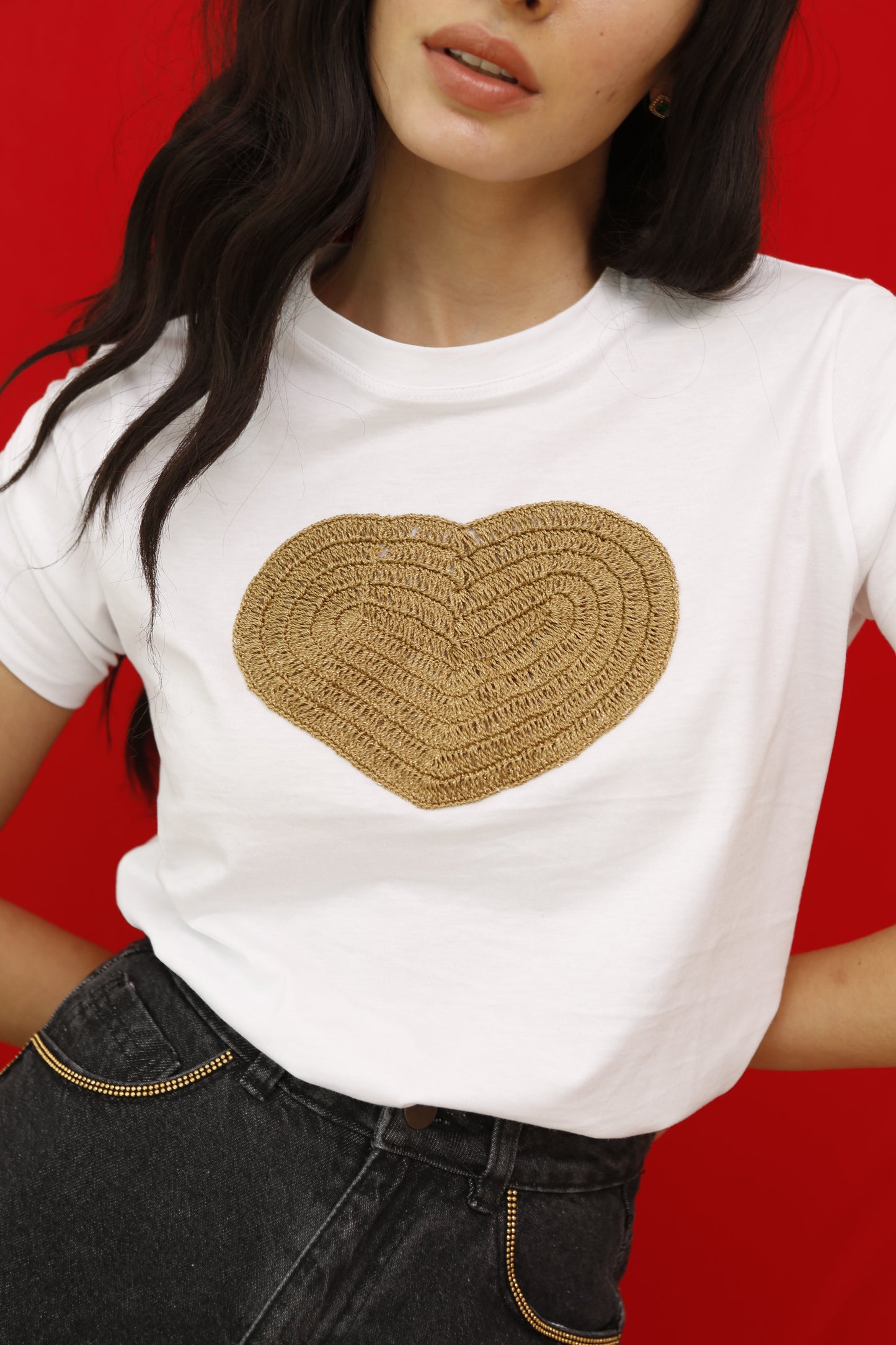 Gold Heart Lover T-shirt