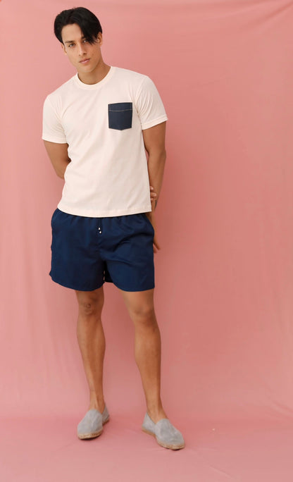 Men Denim T-shirt